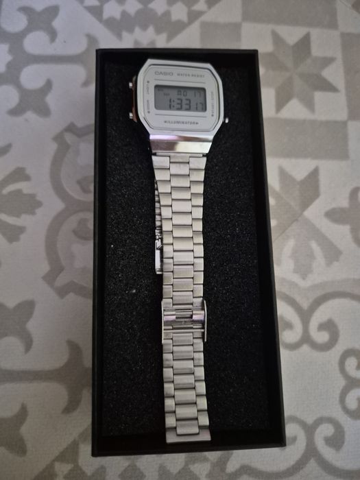 Casio A168WEM-7 ретрофит часовнин