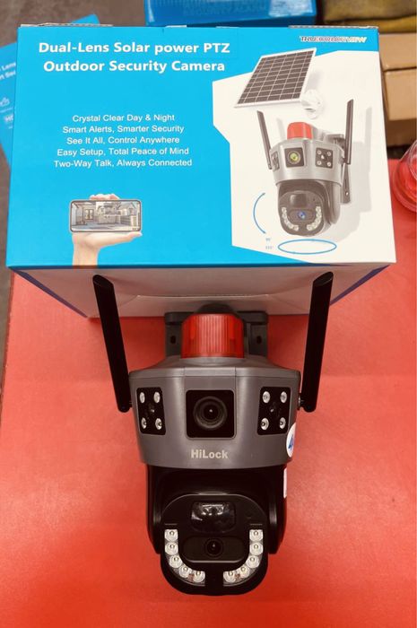 Камера с солнечной панелью