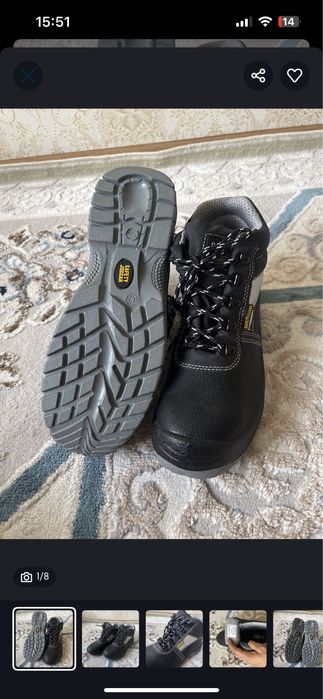 Рабочие ботинки Safety Jogger (новые)