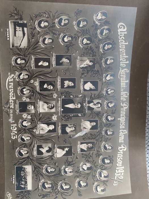 Fotografie veche de la 1932, 37/25.5 cm