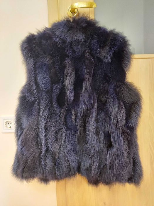 Дамски елек естествен косъм