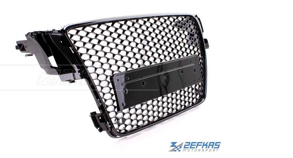 Grile AUDI A5 8T (2008-2011) RS5 Design Negru Lucios