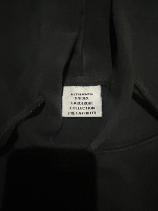 vetements hoodie