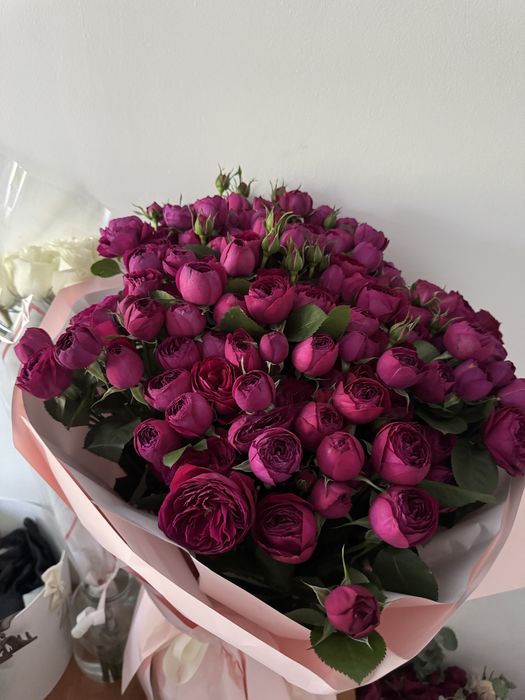 красивые букеты роз