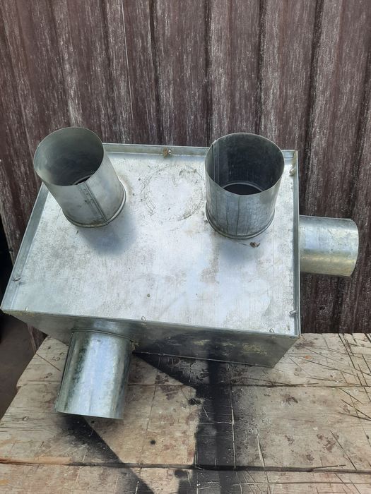 Воздуховод, труба с двойной стенкой