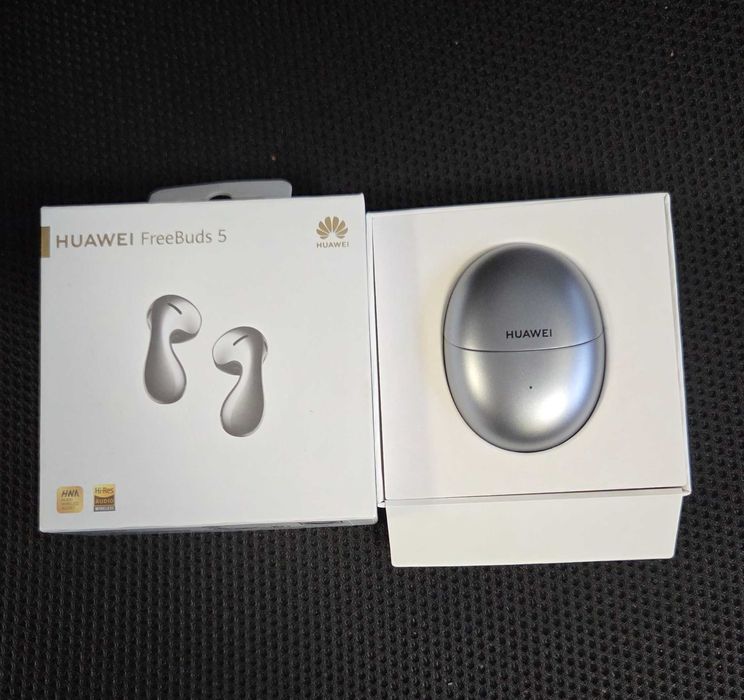 Huawei Freebuds 5 Silver Frost bluetooth слушалки