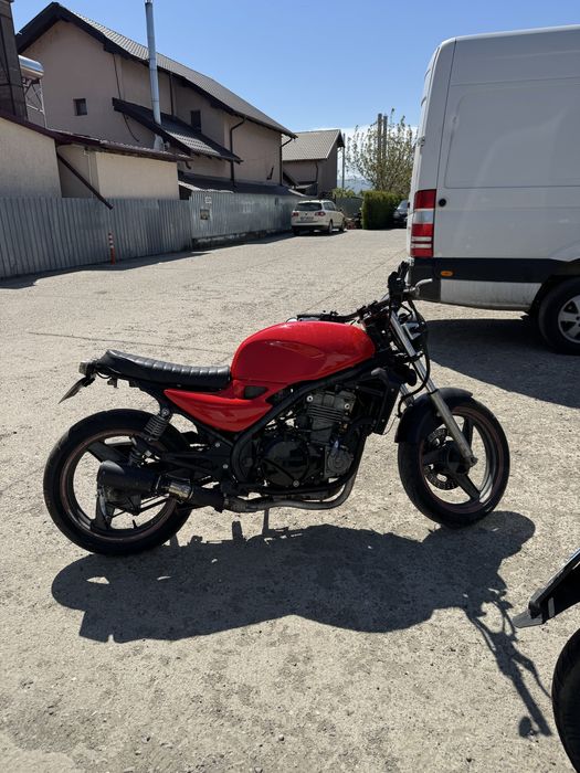 Kawasaki ER-5 Custom (Cafe Racer/Brat) - 1997 - Mecanică pusă la punct / ITP NOU