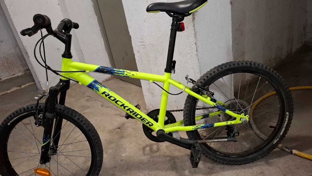 Детско колело 20" Rockrider ST500– 6 скорости Shimano - много добро състояние