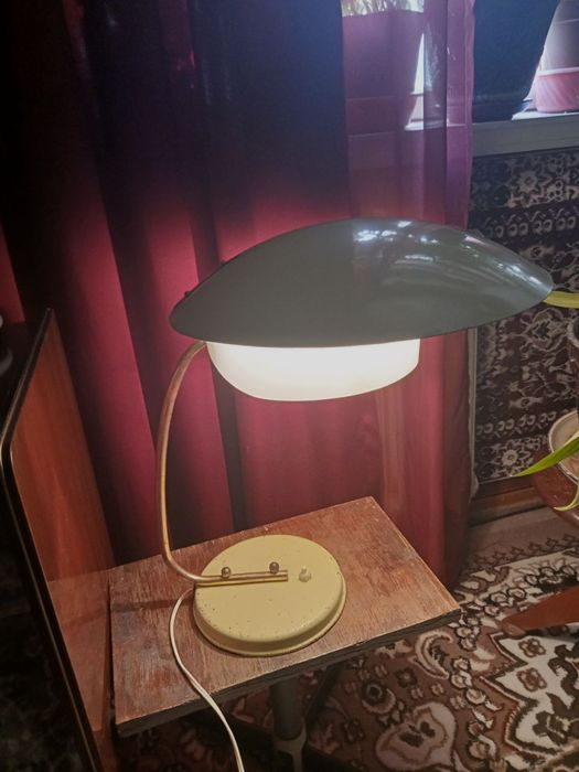 Советские железные настольные лампы