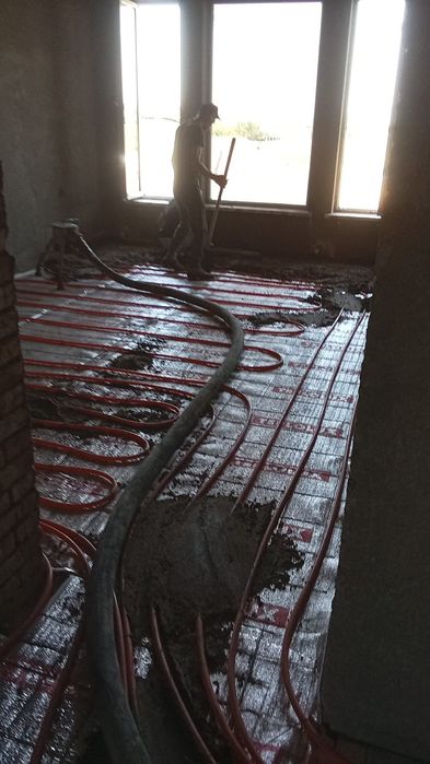 Стяжка с агрегатом