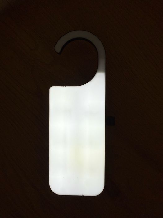 LED табелка за врата