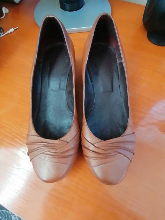 дамски обувки естествена кожа