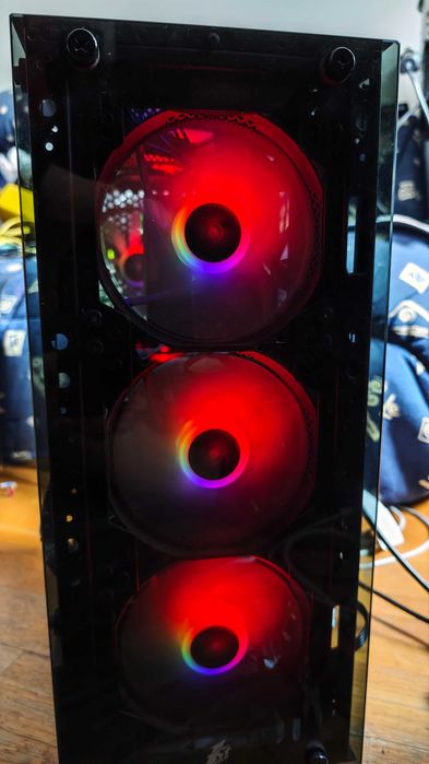 Геймърски компютър RYZEN 5 5500 16GB 1070TI 512GB SSD 1TB HDD