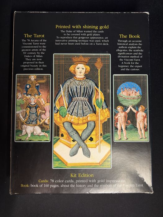 Visconti Gold Tarot KIT