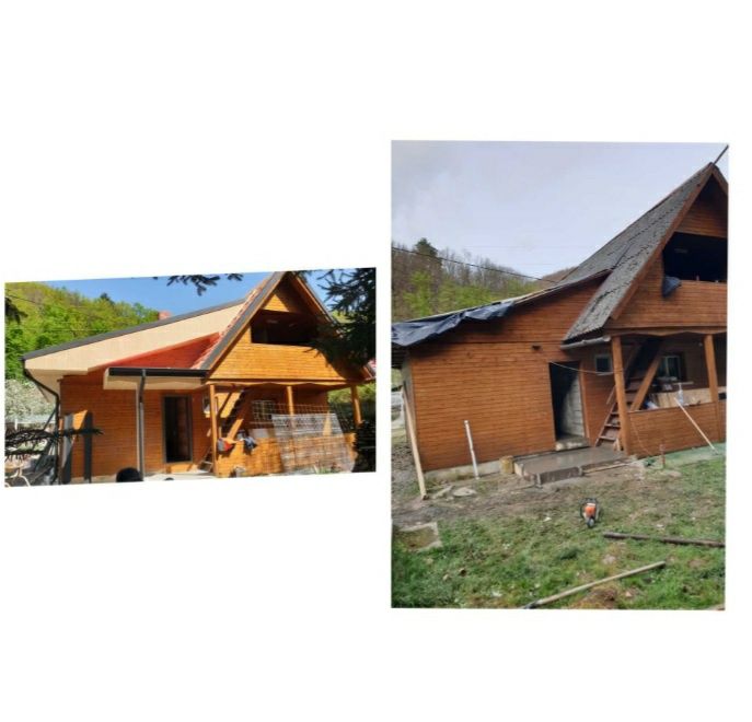 Reparatii acoperișuri, Dulgherie, Tinichigerie, Mansarde, Terase,Foisoare