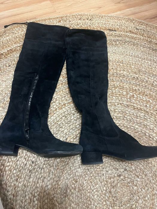 Сапоги ботфорты 40-41 размер.