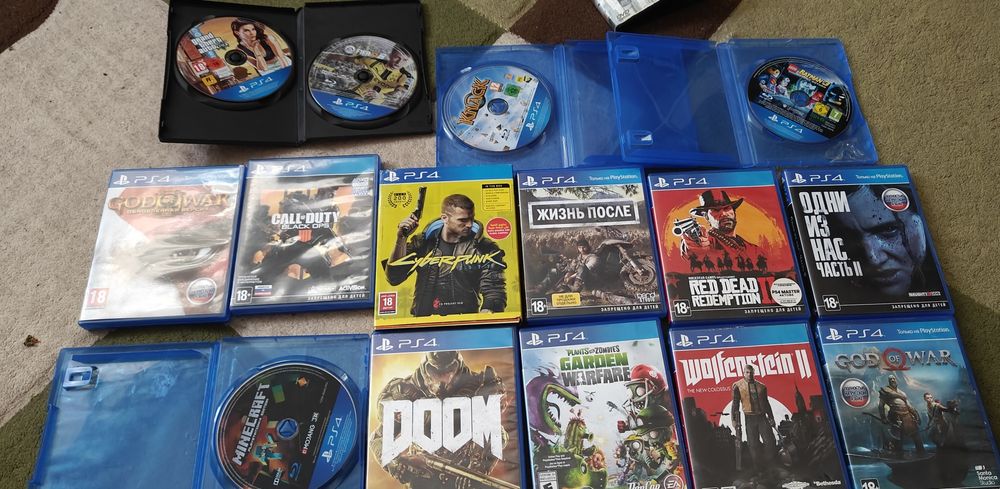 Продам пс4 игрыв