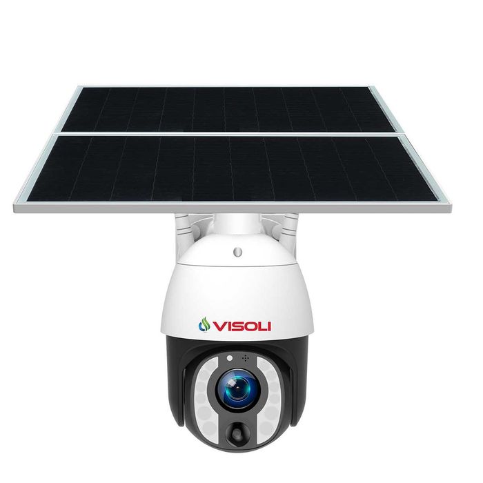 Camera de supraveghere Sim 4G Visoli® VS-S100 4G Zoom Optic 20X, 24/24