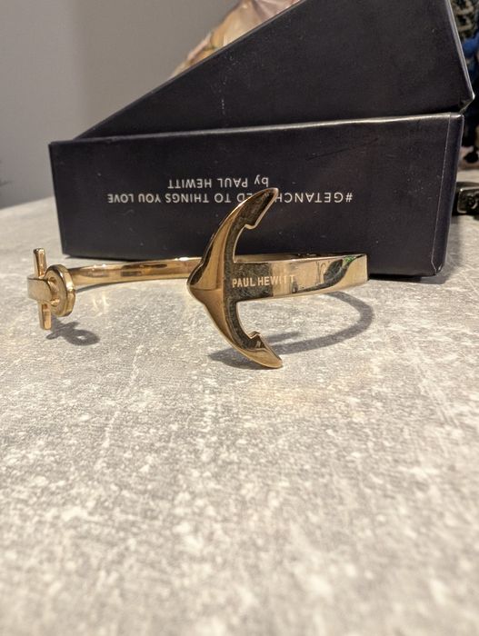 Гривна Paul Hewitt The Anchor с покритие розово злато