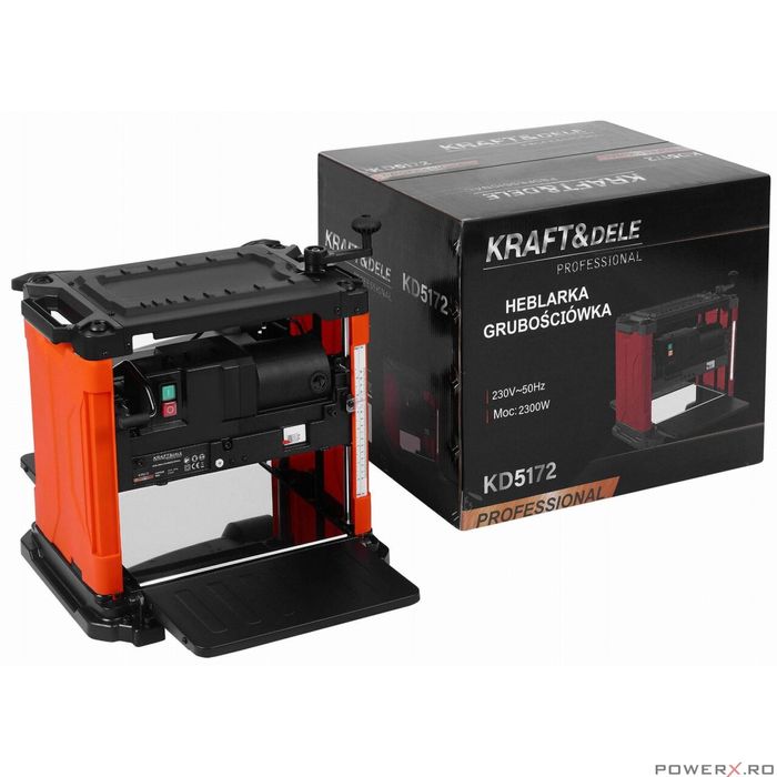 Rindea electrica, masina de rindeluire și netezire 2300 W, latime