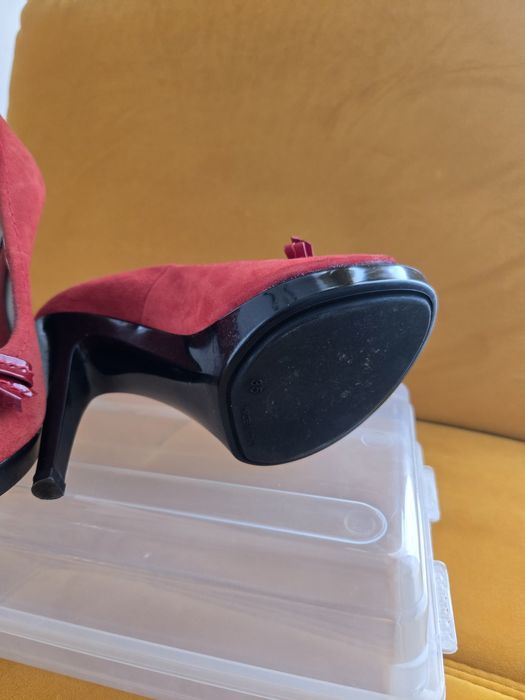 Pantofi Benvenuti - decupati cu platforma