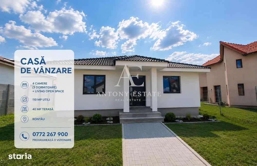 Antony Estate | Vanzare Water Lily Casa NOU! - Rontau, Bihor