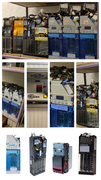 Препрограмиране от лева в евро на монетни механизми NRI MEI CASHFLOW