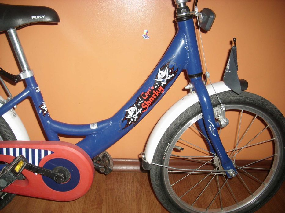 PUKY 18",16" АЛУМИНИЕВ детски велосипед,колело с помощни колела.Промо