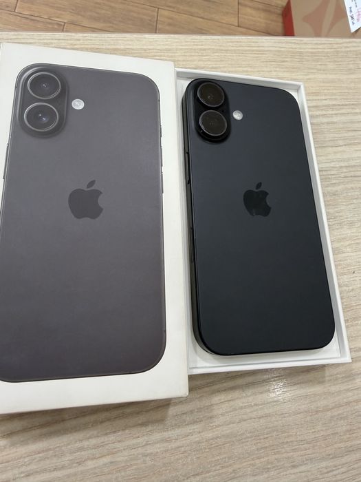 telefon iphone 16 5G black 128gb impecabil, baterie 100%