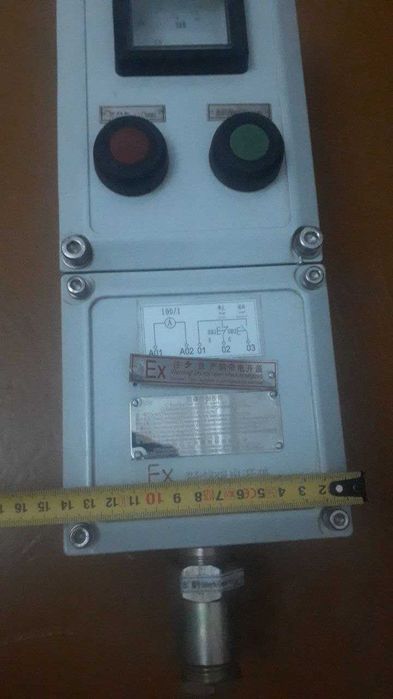 Кнопка  взрывозашишенная  пуск стоп  ВЗГ  Exd
