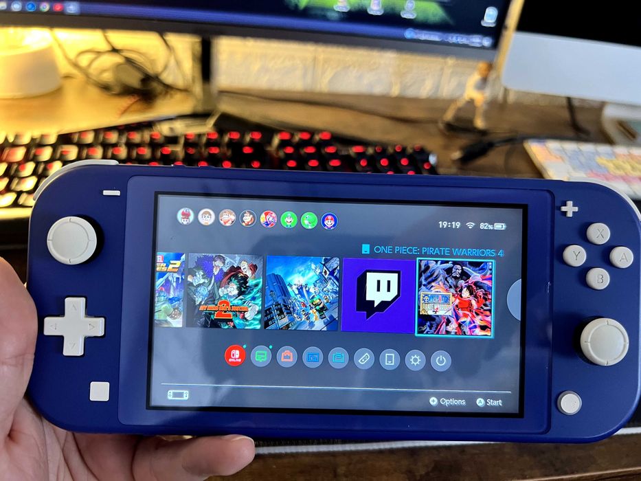 Consola Nintendo Switch lite albastra