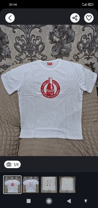 Футболки от кока кола оригинал