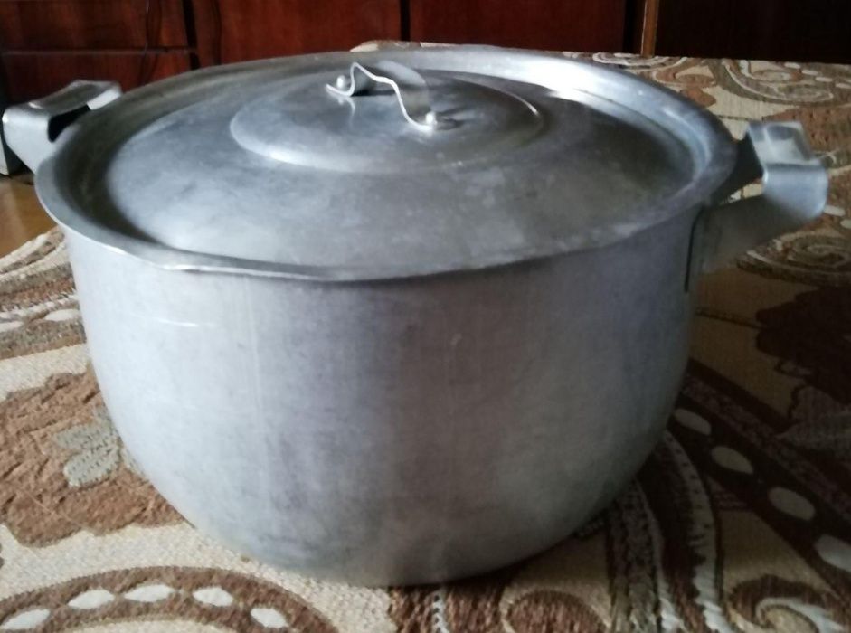 Кастрюля алюминиевая советская 5л