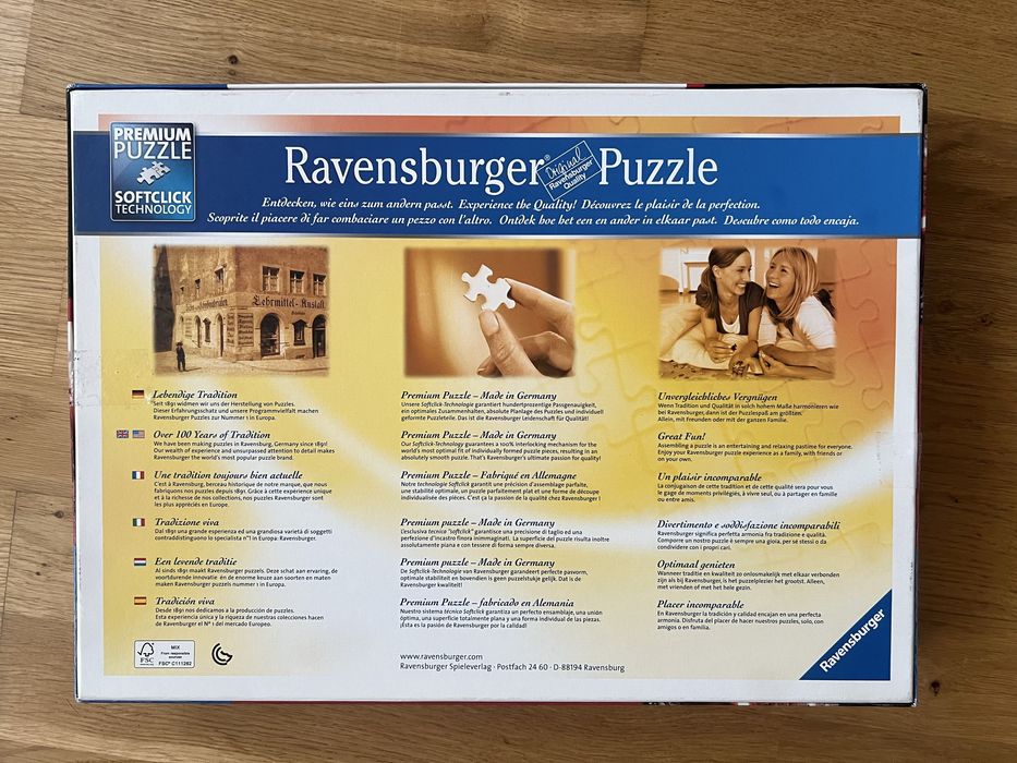 Прекрасни пъзели - 1000 части