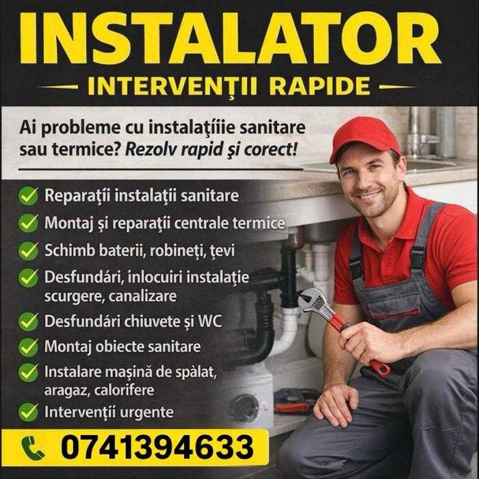 Instalator  sanitar