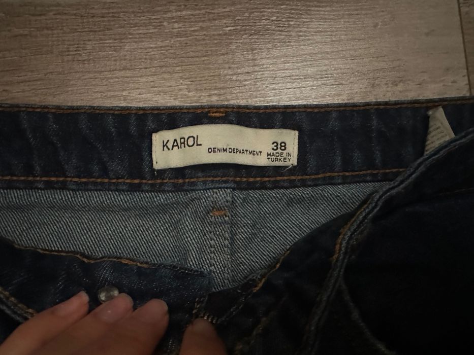 Дънки boyfriend със средна талия