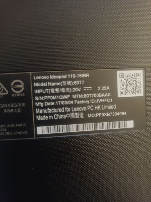 Ноутбуки Toshiba, Lenovo IdeaPad, Lenovo ThinkPad