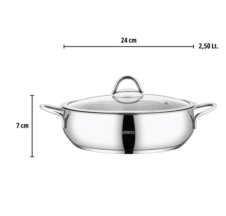 Комплект стоманени тенджери! Неразопаковани!!!