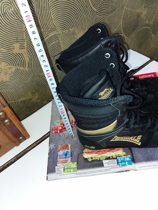 Кецове,,Лонсдейл"№41.5,обувки за ски бягане-,,Саломон" №40