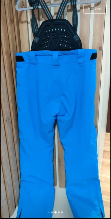 Pantaloni schi Dainese Dermizax EV cu protecție lombara unisex,mărime L, stare foarte buna