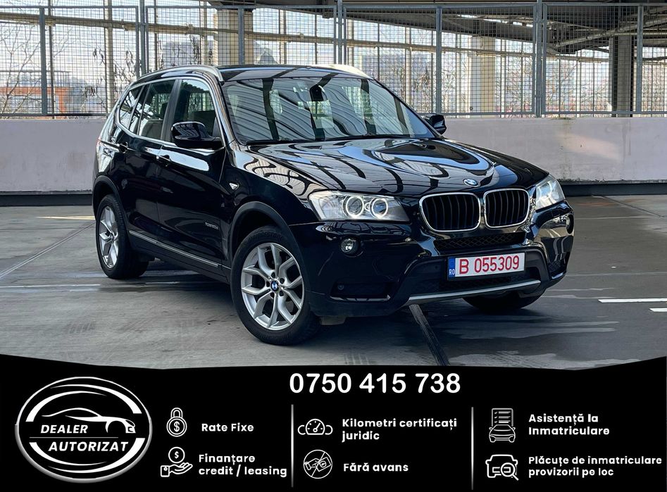 BMW X3 20d 184cp XDrive Automat 168.000 Carplay / Camera / LED