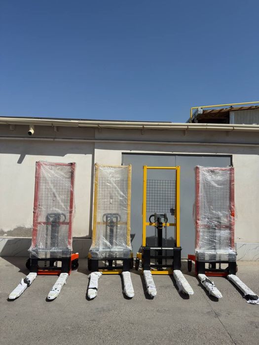 Ручной кара штабелер рохля погрузчик подёмник транспалет shtabeler rox