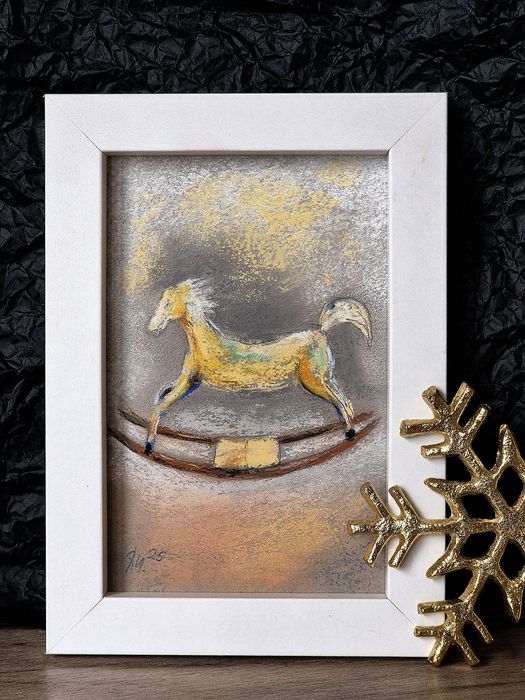 Въглени и пастели, картини оригинали - 1, НОВИ!