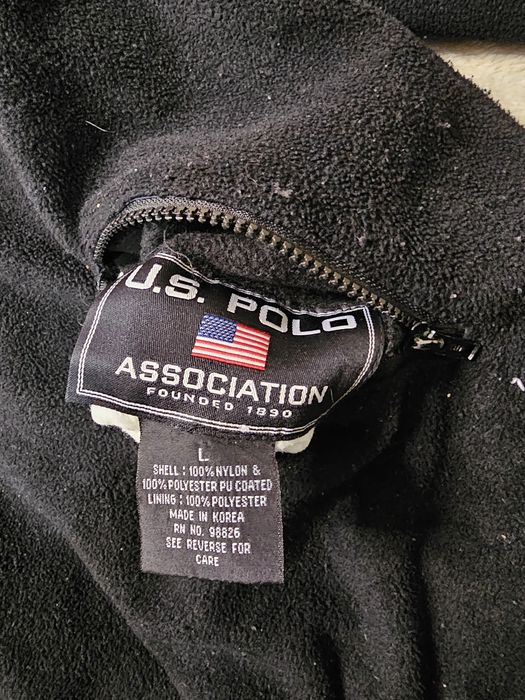Vintage us polo association geaca reversibila