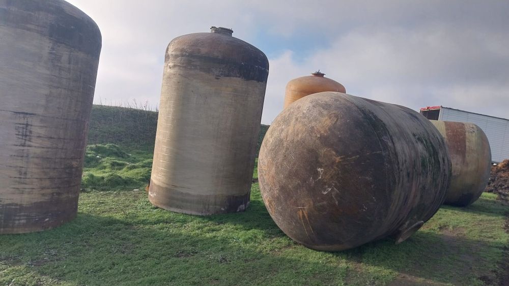 Bazin fibră/metal - 10/14 mii litri - Cisterna --  Rezervor