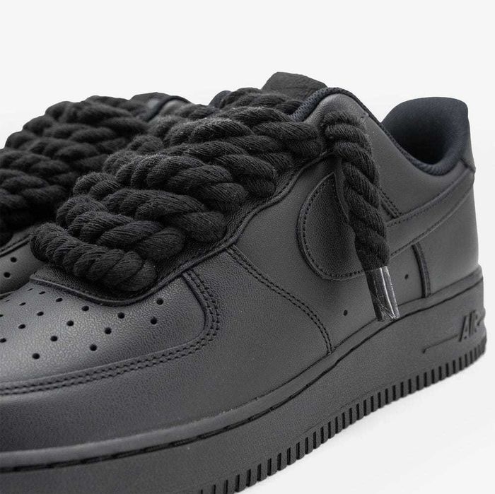 Adidasi Nike AirForce 1 Chunky Laces Black