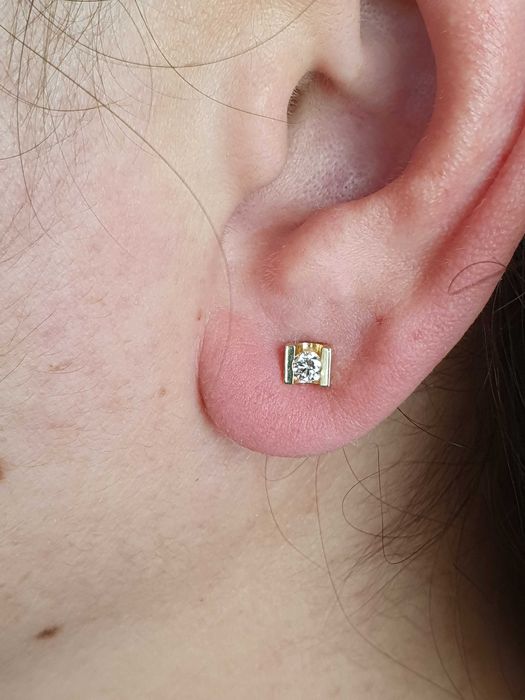 Pereche lux etravaganta diamante naturale