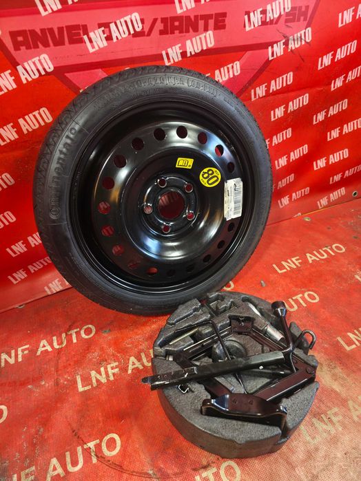 KIT Roata Rezerva SLIM 5x120 17'' OEM Opel Insignia NOUA + KIT COMPLET