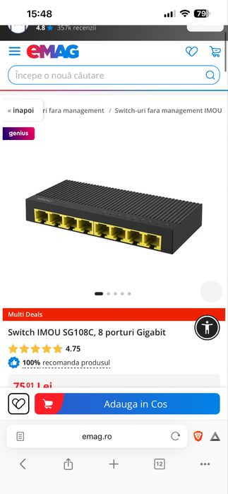 Smart switch sf108C