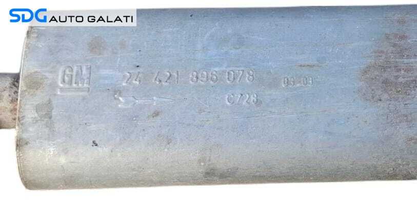 Toba Teava Esapament Intermediara Opel Vectra C 1.9 Diesel 2002 - 2008 Cod 24421896078 [LC1379]